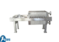 Food Grade Stainless Steel Filter Press For Cooking Oil / Honey Filtration