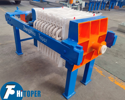 60L Chamber Volume Industrial Filter Press for Anchor Drilling and Cutting Slurry