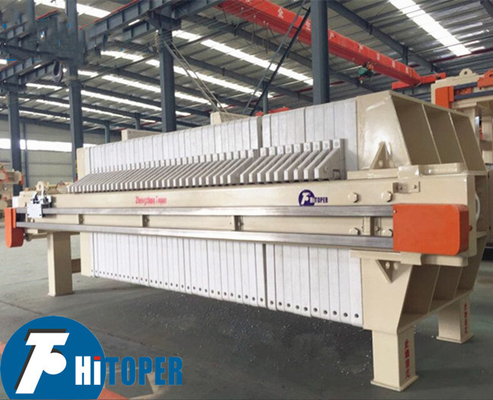 1250x1250mm PP Plate Automatic Chamber Filter Press Wastewater Sludge Dewatering