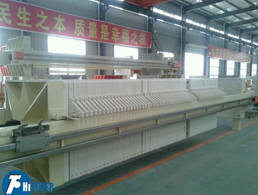250m2 Automatic Chamber Filter Press for Sand Washing Wastewater Treatment