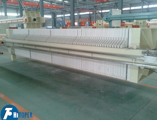 250m2 Automatic Chamber Filter Press for Sand Washing Wastewater Treatment
