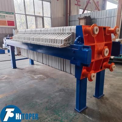 452L Filtration Chamber Volume Chamber Filter Press for Municipal Wastewater Treatment