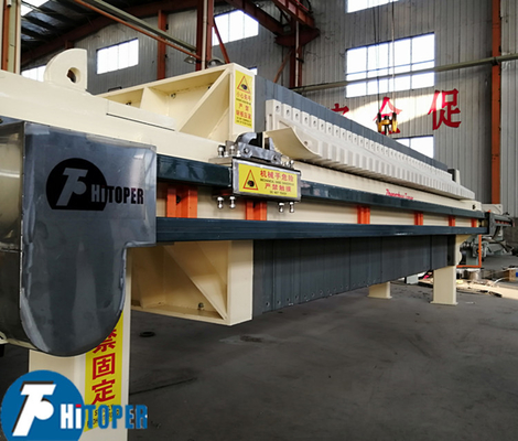 Sewage Treatment Automatic Membrane Filter Press For Mining / Brewing / Textiles Industry