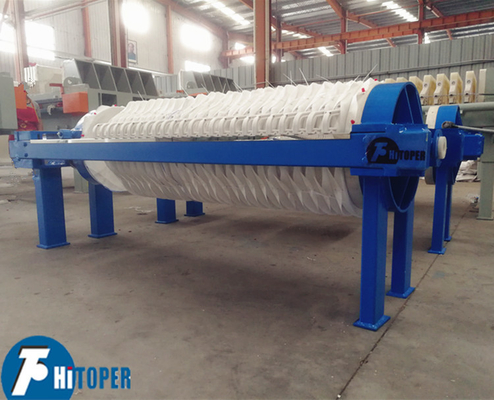 High Pressure Round Plate Filter Press Equipment for Kaolin / Ceramic Industry