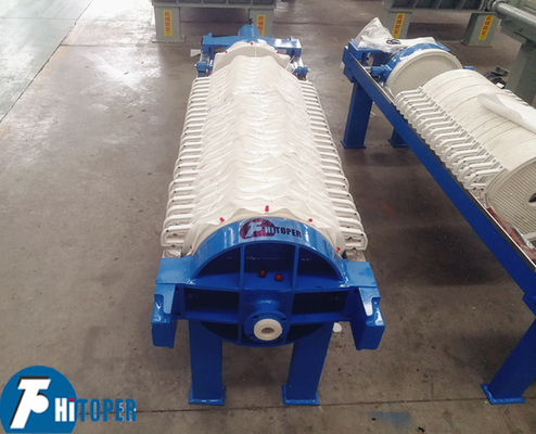 High Pressure Round Plate Filter Press Equipment for Kaolin / Ceramic Industry