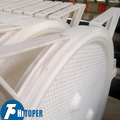 High Pressure Round Plate Filter Press With Reinforced Polypropylene Filter Plate