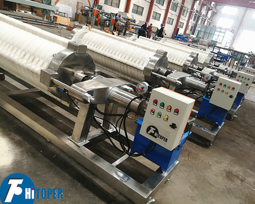 216L Filter Chamber Volume Cotton Cake Filter Press for Large Capacity Filtration