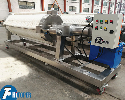 Plate and Frame Type Cotton Cake Filter Press for Various Liquid Filtration Requirements