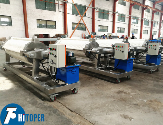 Convenient Operation Cotton Cake Filter Press 2Mpa High Pressure Separation For Enzymes