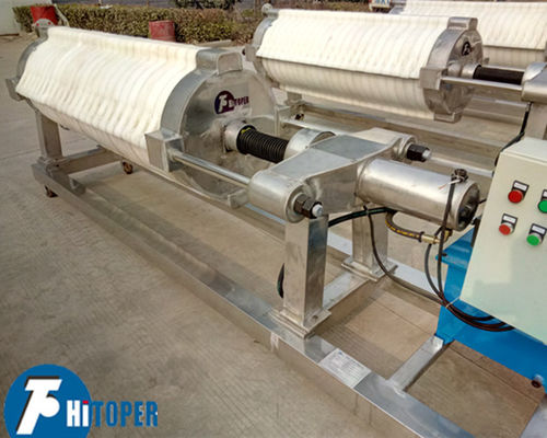 Cotton Cake Filter Press with Round Plate Frame and Multiple Material Options for Versatile Industrial Applications