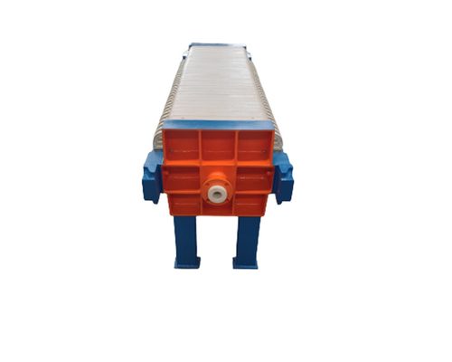 10m2 Manual Cake Discharge Chamber Filter Press Mineral Sludge Wastewater Processing