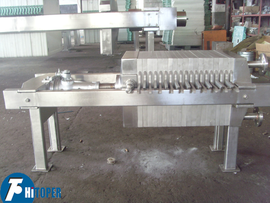 Program-Controlled Automatic Stainless Steel Filter Press for Electroplating