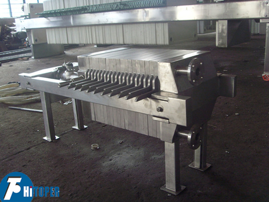 SS304 /316 Stainless Steel Filter Press for Liquid Medicine Filtration in Various Industries