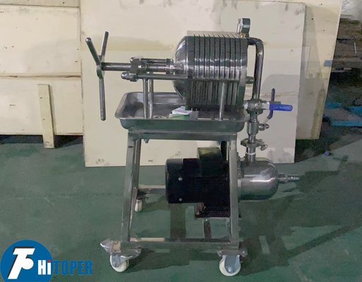 Stainless Steel Plate and Frame Filter Press for Solid-Liquid Separation in Pharmaceutical and Food Processing