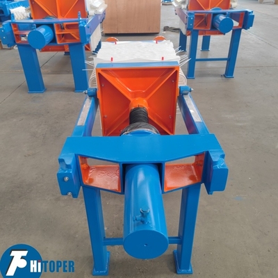4m2 Semi Automatic Chamber Filter Press With Reinforced Polypropylene Plates