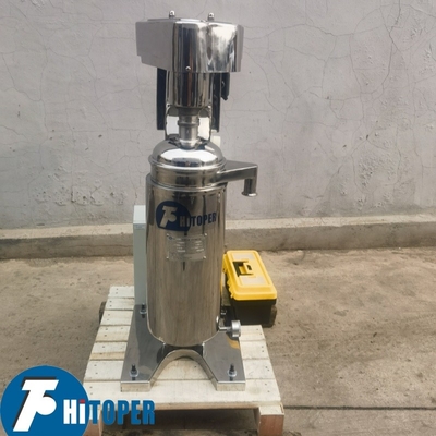 21000r/Min Stainless Steel Tubular Centrifuge for CBD Oil Clarification and Extraction