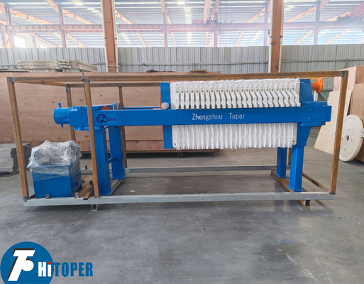 Chemical Filter Press Magnesium Sulphate Filtration For Fertilizer Plant Separation