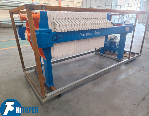 Chemical Filter Press Magnesium Sulphate Filtration For Fertilizer Plant Separation