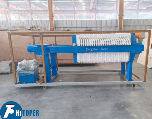 Chemical Filter Press Magnesium Sulphate Filtration For Fertilizer Plant Separation