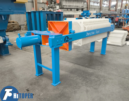 10m2 Industrial Juice Filter Press 1000 L/H Capacity With Hydraulic Closure And Open