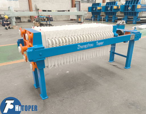 450x450mm Plate Hydraulic Compress Industrial Filter Press Function of Solid-Liquid Separation