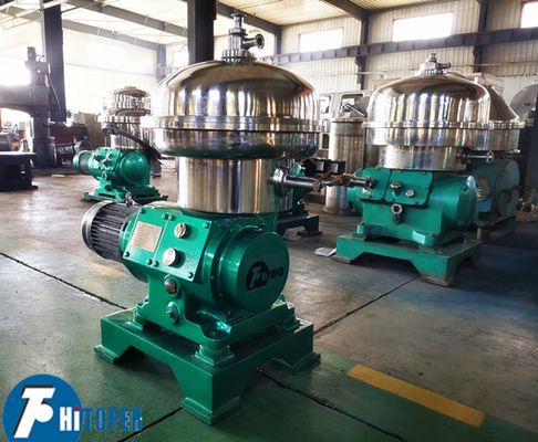 7056r/min high speed 2phase clarify and 3phase purification PLC control automatic stainless steel disc centrifuge