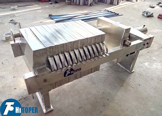 Stainless Steel Plate and Frame Filter Press for Solid-Liquid Separation in Oil Industry