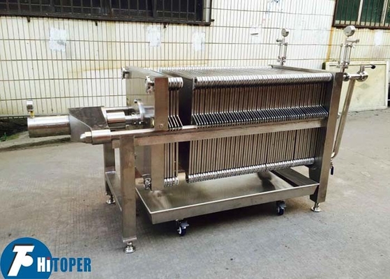 Industrial Stainless Steel Filter Press for Liquor Filtration and Efficiency Various Filter Media Available