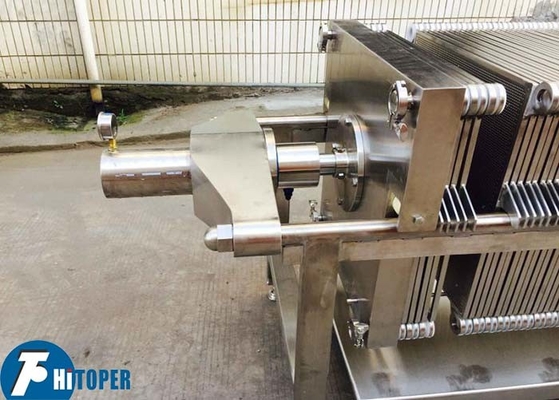 Industrial Stainless Steel Filter Press for Liquor Filtration and Efficiency Various Filter Media Available
