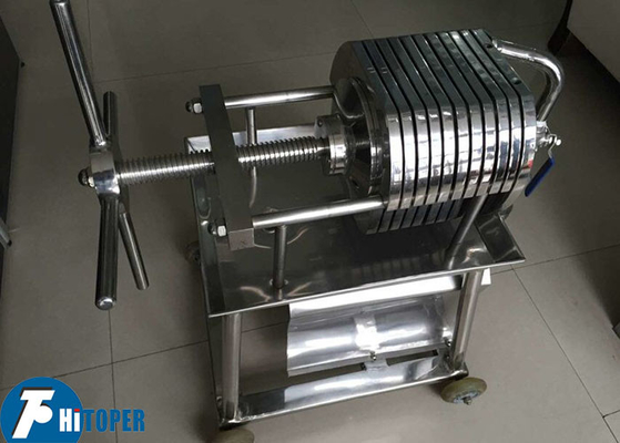 304/316L Stainless Steel Multi-Layer Plate And Frame Filter for Solid-Liquid Separation