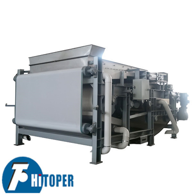 SUS304 Belt Filter Press for Sludge Dewatering with Semi-Centrifugal Dehydration Drum and Pneumatic Cylinder Sensor Calibration System