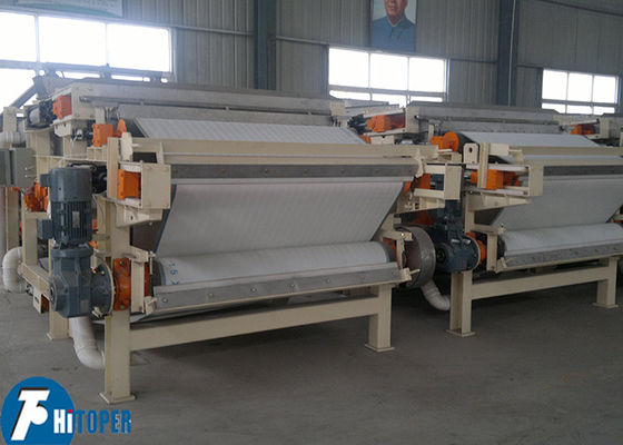 Belt Filter Press Designed for Sludge Thickening and Dewatering with Minimal Maintenance and High Operational Stability
