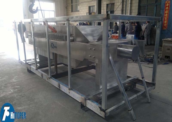 Smooth Surface Plate And Frame Filter Press For Aluminum Sulfate And Poly Aluminum Chloride Processing