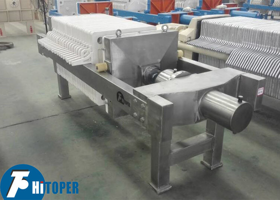 Customizable anti-corrosion plate and frame filter press with PP plate amp stainless steel structure Coated