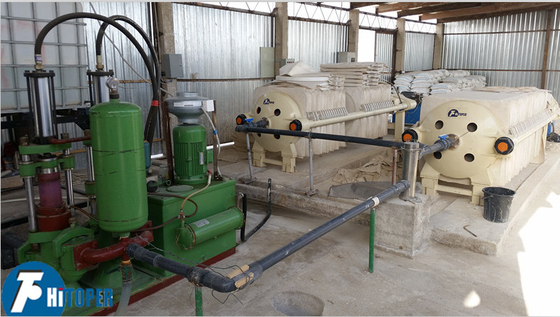 Manual Cast Iron Filter Press for High Temperature Materials Filtration and Dewatering Performance