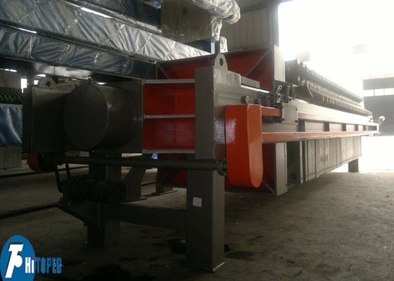 High Pressure Cast Iron Filter Press For Acetic Acid And Borax Filtration With High Filtration Speed