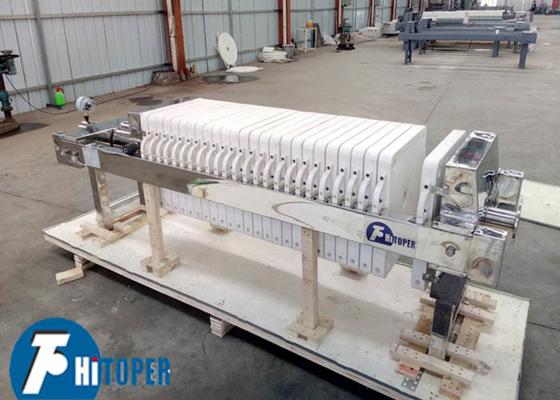 Stainless Steel Filter Press for Solid Liquid Separation in Various Industries