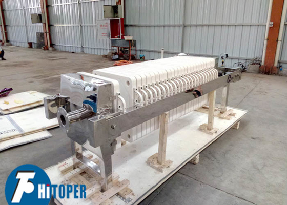 Stainless Steel Filter Press for Solid Liquid Separation in Various Industries
