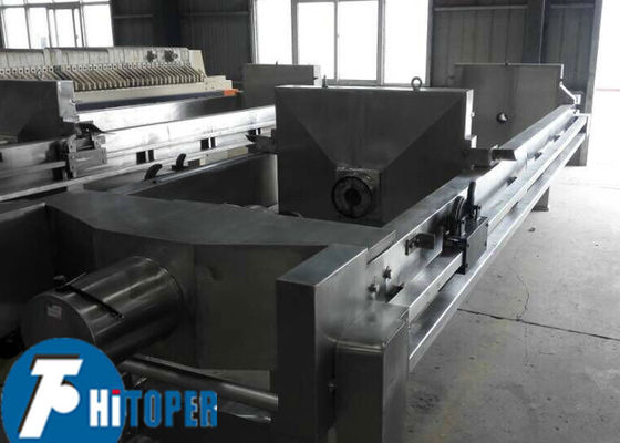 Stainless Steel Filter Press Featuring SS304 and SS316L Materials for Filtration in Liquor Beverage and Electroplating Industries
