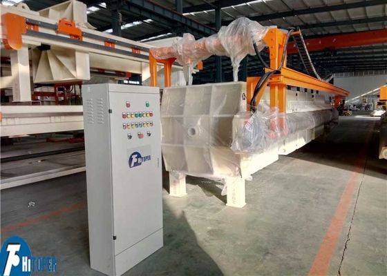 Industrial 0.6Mpa High Pressure Automatic Recessed Chamber Filter Press for Chemicals Dewatering