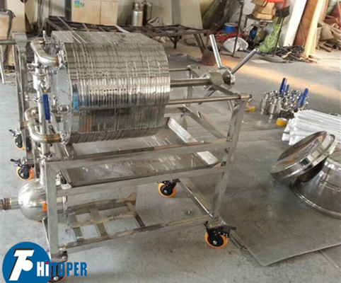Customizable Stainless Steel Plate and Frame Filter for Liquids