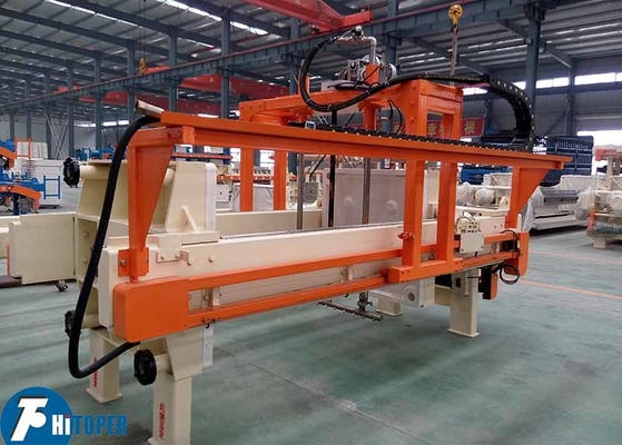 40m2 Chamber Filter Press for Concrete Waste Water Treatment with 2.2kw Motor Drive and Customizable Automatic Features
