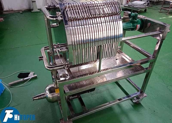 Multi-Stage Plate And Frame Filter Press For Improved Filtration Accuracy And Time Savings