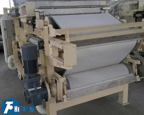 Sludge Water Treatment Belt Filter Press With Continuous Discharging