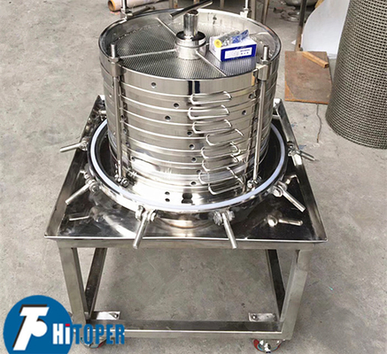 Full Sealed Vertical Structure Fine Filtration Plate and Frame Filter for Chemical and Pharmaceutical Industries