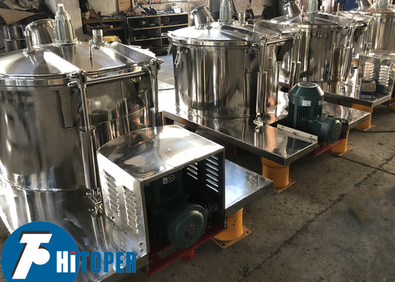 PS800 Industrial Basket Centrifuge for Solid Dehydration with 5.5KW Motor Drive and Upper Discharge