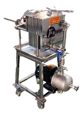 Industrial Plate and Frame Filter Press with Less Filtrate Loss and Large Circulation