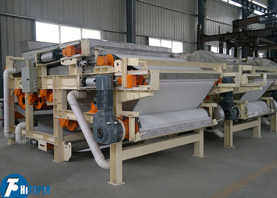 Large Capacity Belt Filter Press For Waste Slurry Dehydration