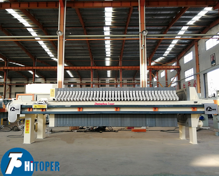 Sewage Treatment Automatic Membrane Filter Press For Mining / Brewing / Textiles Industry