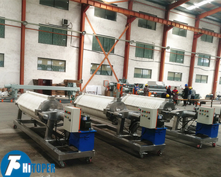 Customizable Quantity of Frame Cotton Cake Filter Press for Different Industries